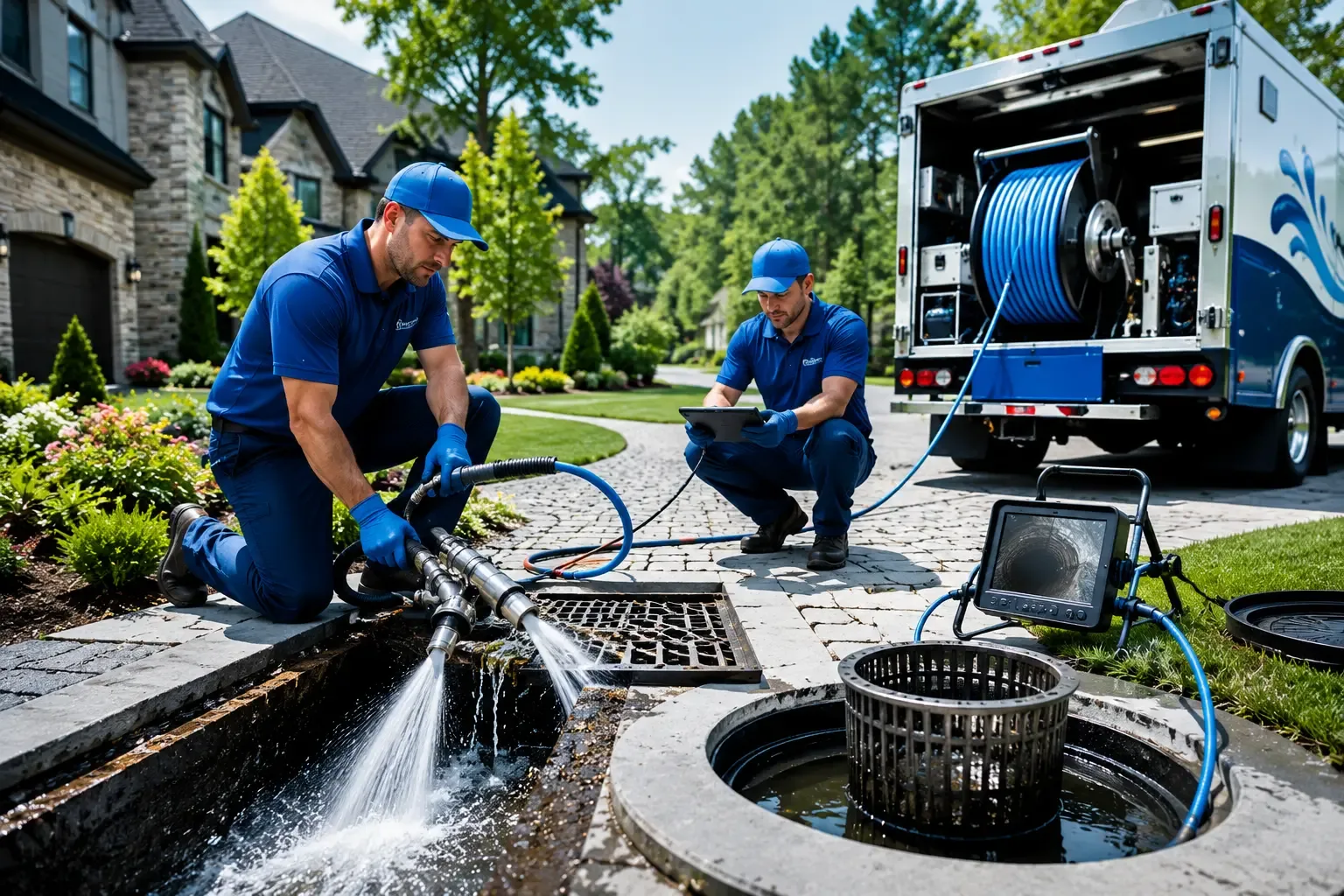 Local outdoor drain cleaning professionals in West Frankfort, IL