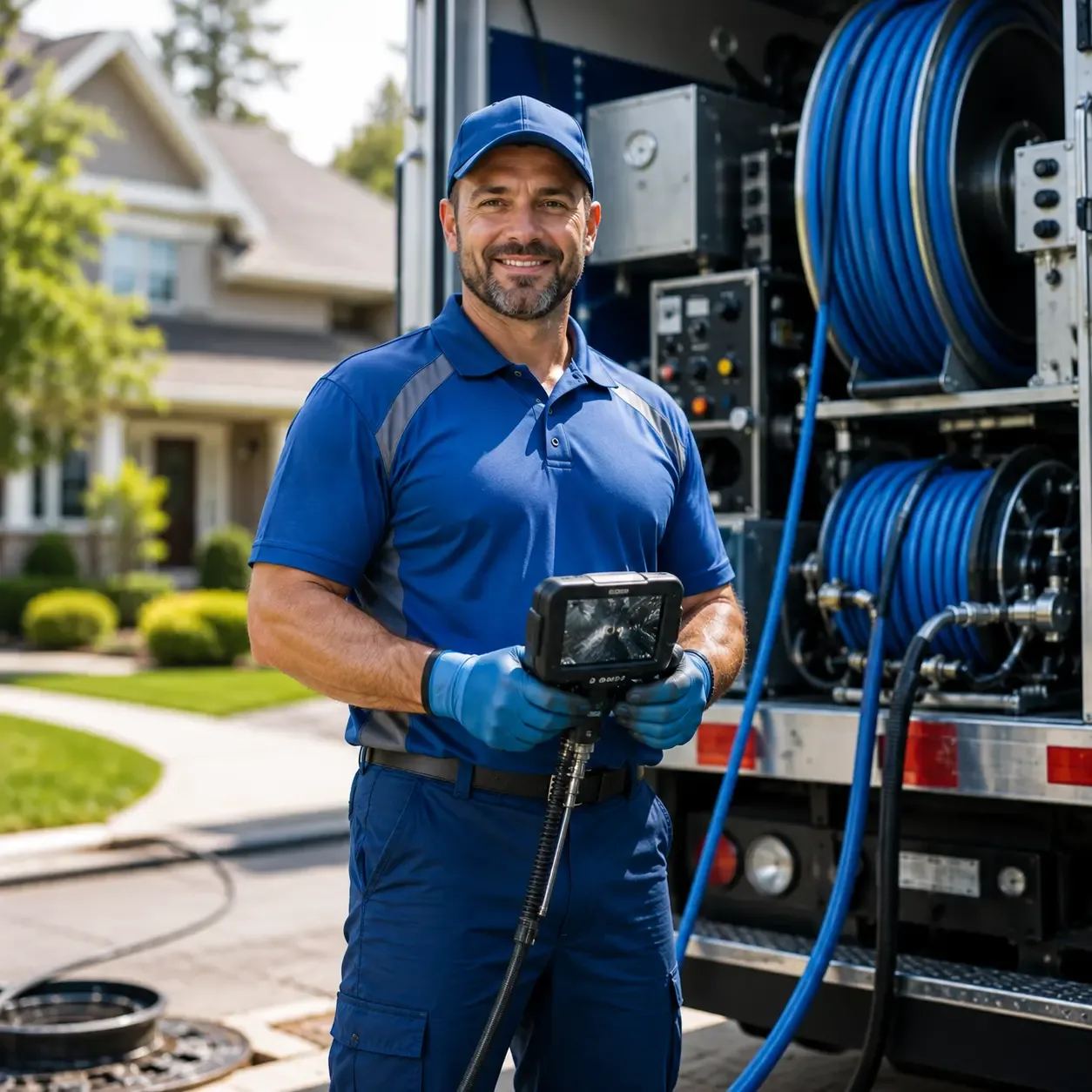 Local outdoor drain cleaning specialists in West Frankfort, IL